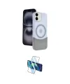 ieg™ iPhone 11 Kılıf Kozmos Form Özel Seri - Siyah 3D Antistatik Seramik Nano Ekran Koruyucu