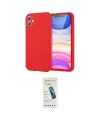 ieg™ iPhone 11 Kılıf Kozmos Yansıma Özel Seri - Şeffaf Pasifik Cam Ekran Koruyucu
