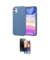 ieg™ iPhone 11 Kılıf Kozmos Yansıma Özel Seri - Siyah 3D Antistatik Mat Seramik Nano Ekran Koruyucu