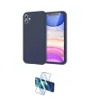 ieg™ iPhone 11 Kılıf Kozmos Yansıma Özel Seri - Siyah 3D Antistatik Seramik Nano Ekran Koruyucu