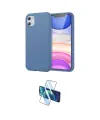 ieg™ iPhone 11 Kılıf Kozmos Yansıma Özel Seri - Siyah 3D Antistatik Seramik Nano Ekran Koruyucu