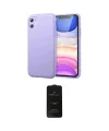ieg™ iPhone 11 Kılıf Kozmos Yansıma Özel Seri - Siyah 6D Antistatik Mat Seramik Hayalet Nano Ekran Koruyucu
