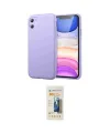 ieg™ iPhone 11 Kılıf Kozmos Yansıma Özel Seri - Siyah 6D Mat Seramik Hayalet Nano Ekran Koruyucu
