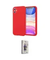 ieg™ iPhone 11 Kılıf Kozmos Yansıma Özel Seri - Siyah Bilvis 3D Cam Ekran Koruyucu