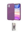 ieg™ iPhone 11 Kılıf Kozmos Yansıma Özel Seri - Siyah Bilvis 3D Cam Ekran Koruyucu
