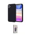 ieg™ iPhone 11 Kılıf Kozmos Yansıma Özel Seri - Siyah Bilvis 3D Cam Ekran Koruyucu