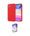 ieg™ iPhone 11 Kılıf Kozmos Yansıma Özel Seri - Siyah Bilvis 5in1 3D Magic Cam Ekran Koruyucu