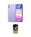ieg™ iPhone 11 Kılıf Kozmos Yansıma Özel Seri - Siyah Buffer Cam Ekran Koruyucu