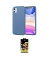 ieg™ iPhone 11 Kılıf Kozmos Yansıma Özel Seri - Siyah Buffer Cam Ekran Koruyucu