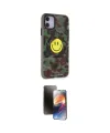 ieg™ iPhone 11 Kılıf Nova Doku Koleksiyonu - Siyah 3D Antistatik Mat Seramik Nano Ekran Koruyucu