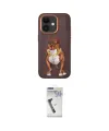 ieg™ iPhone 11 Kılıf Nova Form Koleksiyonu - Şeffaf Uv Polymer Nano Ekran Koruyucu