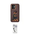 ieg™ iPhone 11 Kılıf Nova Form Koleksiyonu - Şeffaf Uv Polymer Nano Ekran Koruyucu
