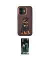 ieg™ iPhone 11 Kılıf Nova Form Koleksiyonu - Siyah 360 Mat Full Body Arka Koruyucu