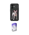 ieg™ iPhone 11 Kılıf Nova Form Koleksiyonu - Siyah Bilvis 5in1 3D Magic Cam Ekran Koruyucu