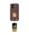 ieg™ iPhone 11 Kılıf Nova Form Koleksiyonu - Siyah Buffer Cam Ekran Koruyucu