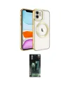 ieg™ iPhone 11 Kılıf Nova Işık Özel Seri - Şeffaf 360 Full Body Arka Koruyucu