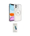 ieg™ iPhone 11 Kılıf Nova Işık Özel Seri - Şeffaf Pasifik Cam Ekran Koruyucu