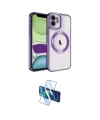 ieg™ iPhone 11 Kılıf Nova Işık Özel Seri - Siyah 3D Antistatik Seramik Nano Ekran Koruyucu