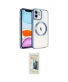 ieg™ iPhone 11 Kılıf Nova Işık Özel Seri - Siyah 6D Mat Seramik Hayalet Nano Ekran Koruyucu
