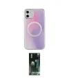 ieg™ iPhone 11 Kılıf Pusula Form - Şeffaf 360 Full Body Arka Koruyucu