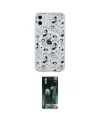ieg™ iPhone 11 Kılıf Pusula Form - Şeffaf 360 Full Body Arka Koruyucu