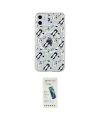 ieg™ iPhone 11 Kılıf Pusula Form - Şeffaf Pasifik Cam Ekran Koruyucu