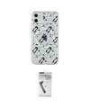 ieg™ iPhone 11 Kılıf Pusula Form - Şeffaf Uv Polymer Nano Ekran Koruyucu