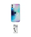 ieg™ iPhone 11 Kılıf Pusula Form - Şeffaf Uv Polymer Nano Ekran Koruyucu