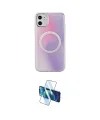 ieg™ iPhone 11 Kılıf Pusula Form - Siyah 3D Antistatik Seramik Nano Ekran Koruyucu