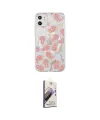 ieg™ iPhone 11 Kılıf Pusula Form - Siyah Bilvis 3D Mat Cam Ekran Koruyucu