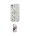 ieg™ iPhone 11 Kılıf Pusula Form - Siyah Bilvis 3D Mat Cam Ekran Koruyucu