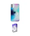 ieg™ iPhone 11 Kılıf Pusula Form - Siyah Bilvis 5in1 3D Magic Cam Ekran Koruyucu