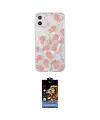 ieg™ iPhone 11 Kılıf Pusula Form - Siyah Buffer Hayalet Cam Ekran Koruyucu