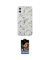 ieg™ iPhone 11 Kılıf Pusula Form - Siyah Buffer Hayalet Cam Ekran Koruyucu