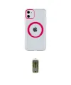 ieg™ iPhone 11 Kılıf Pusula Form - Siyah Joko Magic 5D Hayalet Cam