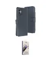 ieg™ iPhone 11 Kılıf Siluet Işık Serisi - Siyah Bilvis 3D Mat Cam Ekran Koruyucu