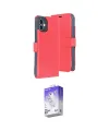 ieg™ iPhone 11 Kılıf Siluet Işık Serisi - Siyah Bilvis 5in1 3D Magic Cam Ekran Koruyucu