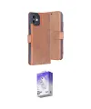 ieg™ iPhone 11 Kılıf Siluet Işık Serisi - Siyah Bilvis 5in1 3D Magic Cam Ekran Koruyucu