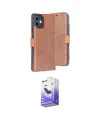ieg™ iPhone 11 Kılıf Siluet Işık Serisi - Siyah Bilvis 5in1 5D Magic Hayalet Cam Ekran Koruyucu