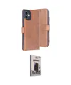 ieg™ iPhone 11 Kılıf Siluet Işık Serisi - Siyah Bilvis Hayalet Cam Ekran Koruyucu