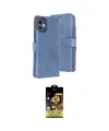 ieg™ iPhone 11 Kılıf Siluet Işık Serisi - Siyah Buffer Cam Ekran Koruyucu