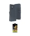 ieg™ iPhone 11 Kılıf Siluet Işık Serisi - Siyah Buffer Cam Ekran Koruyucu