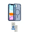 ieg™ iPhone 11 Kılıf Siluet Minimal Prime - Şeffaf Royal Nano Ekran Koruyucu