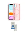ieg™ iPhone 11 Kılıf Siluet Minimal Prime - Şeffaf Royal Nano Ekran Koruyucu