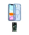 ieg™ iPhone 11 Kılıf Siluet Minimal Prime - Siyah 360 Mat Full Body Arka Koruyucu