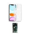 ieg™ iPhone 11 Kılıf Siluet Minimal Prime - Siyah 360 Mat Full Body Arka Koruyucu