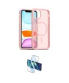 ieg™ iPhone 11 Kılıf Siluet Minimal Prime - Siyah 3D Antistatik Cam Ekran Koruyucu
