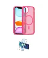 ieg™ iPhone 11 Kılıf Siluet Minimal Prime - Siyah 3D Antistatik Cam Ekran Koruyucu
