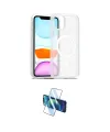 ieg™ iPhone 11 Kılıf Siluet Minimal Prime - Siyah 3D Antistatik Cam Ekran Koruyucu