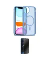 ieg™ iPhone 11 Kılıf Siluet Minimal Prime - Siyah 3D Antistatik Hayalet Cam Ekran Koruyucu